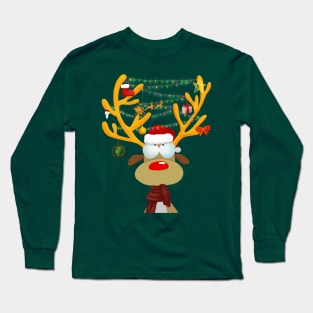 Reindeer decoration Long Sleeve T-Shirt